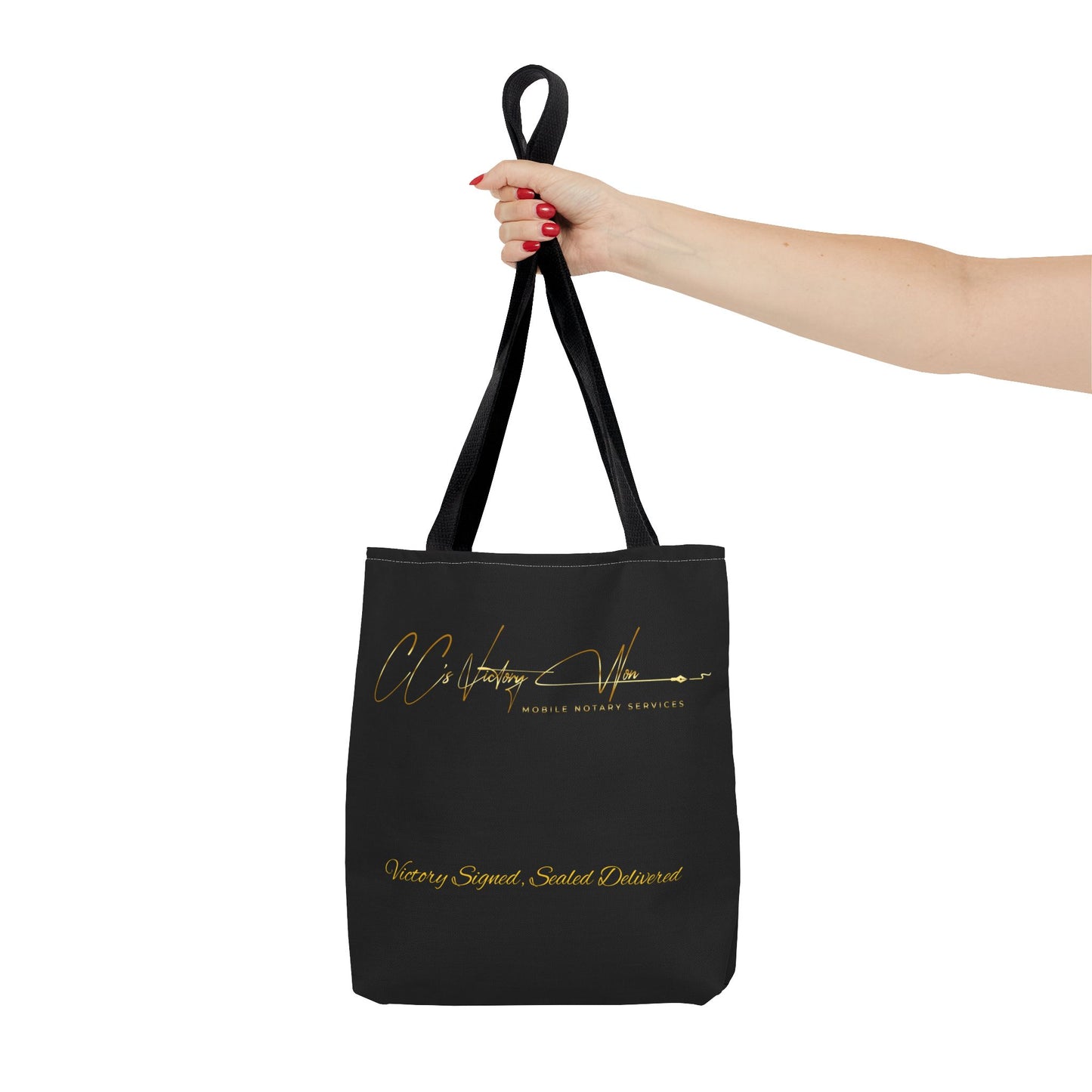 Elegant Mobile Notary Services Tote Bag - C.C.'s Victory Won