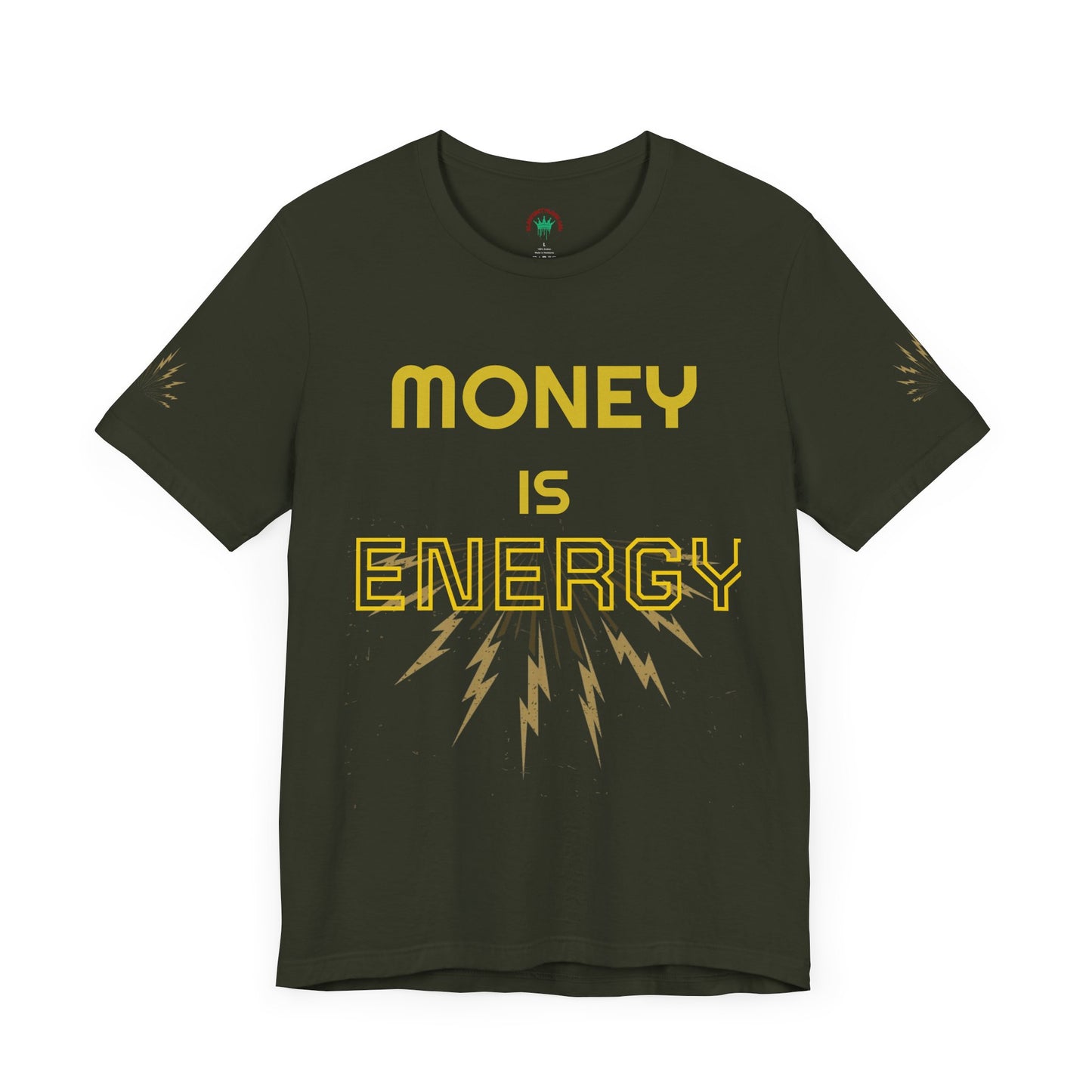 Empowering Unisex Tee - 'Money is Energy' Graphic Tee for Positive Vibes