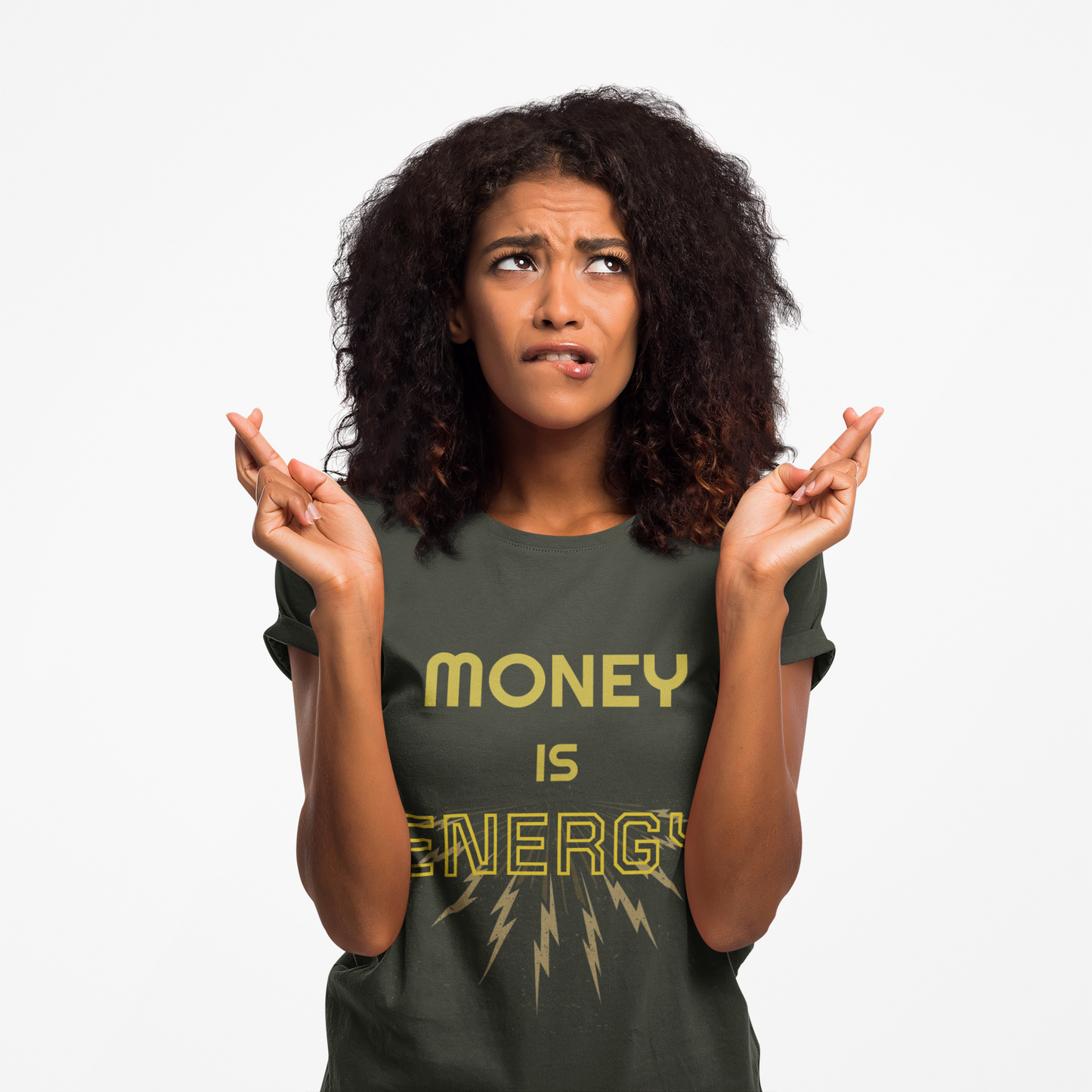 Empowering Unisex Tee - 'Money is Energy' Graphic Tee for Positive Vibes
