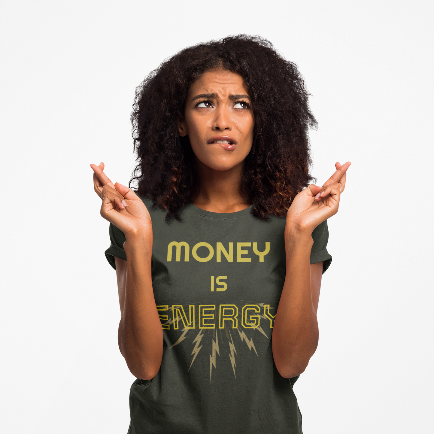Empowering Unisex Tee - 'Money is Energy' Graphic Tee for Positive Vibes