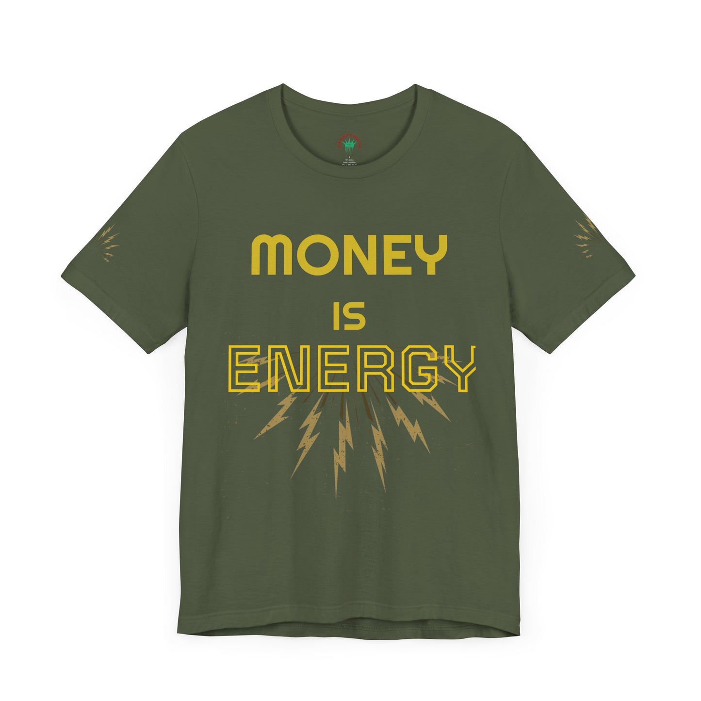 Empowering Unisex Tee - 'Money is Energy' Graphic Tee for Positive Vibes