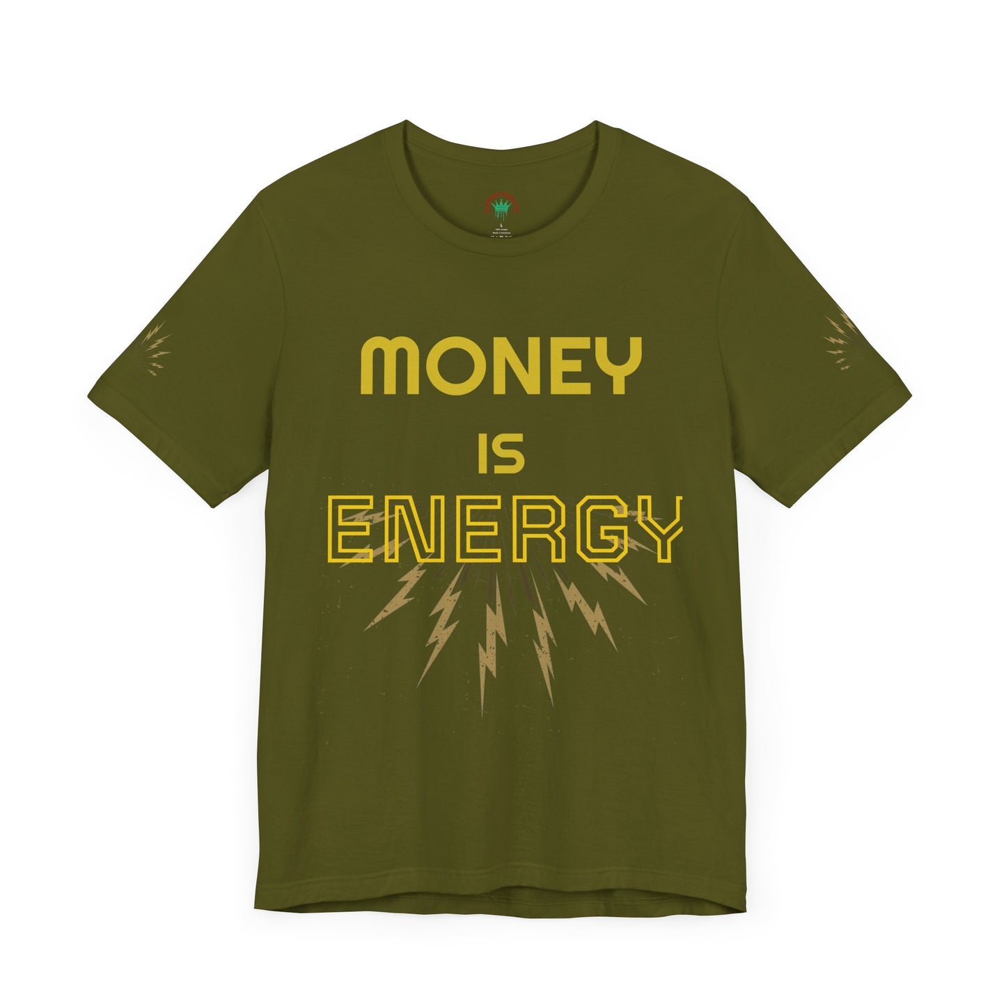 Empowering Unisex Tee - 'Money is Energy' Graphic Tee for Positive Vibes