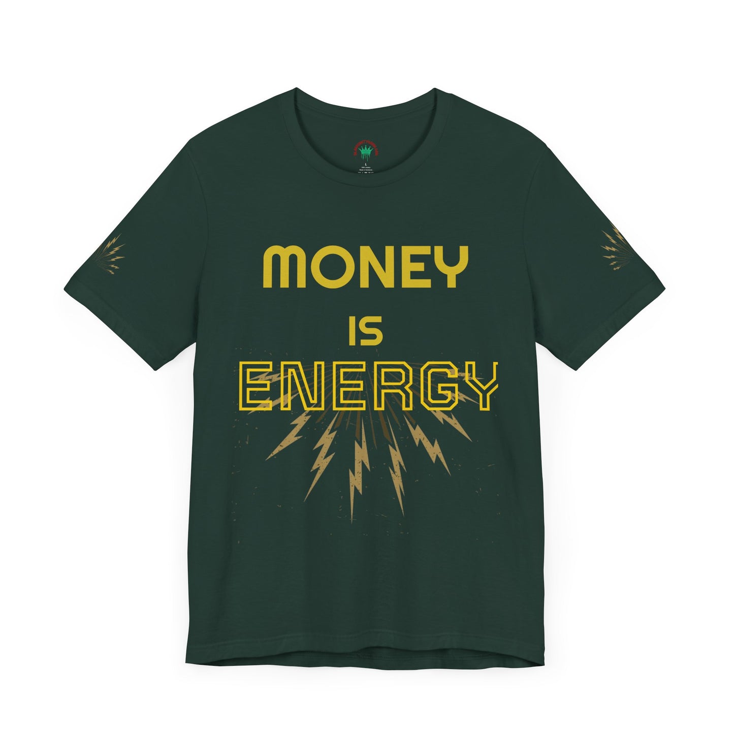 Empowering Unisex Tee - 'Money is Energy' Graphic Tee for Positive Vibes