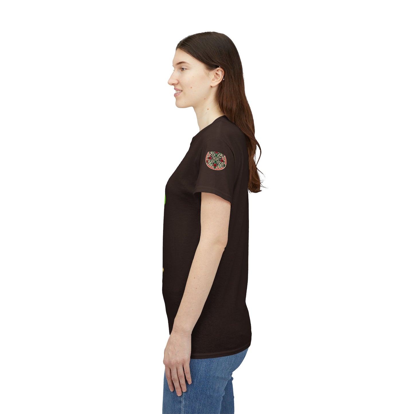 Celestial Phoenix Unisex Heavy Cotton Tee - Embrace the Sun and Moon