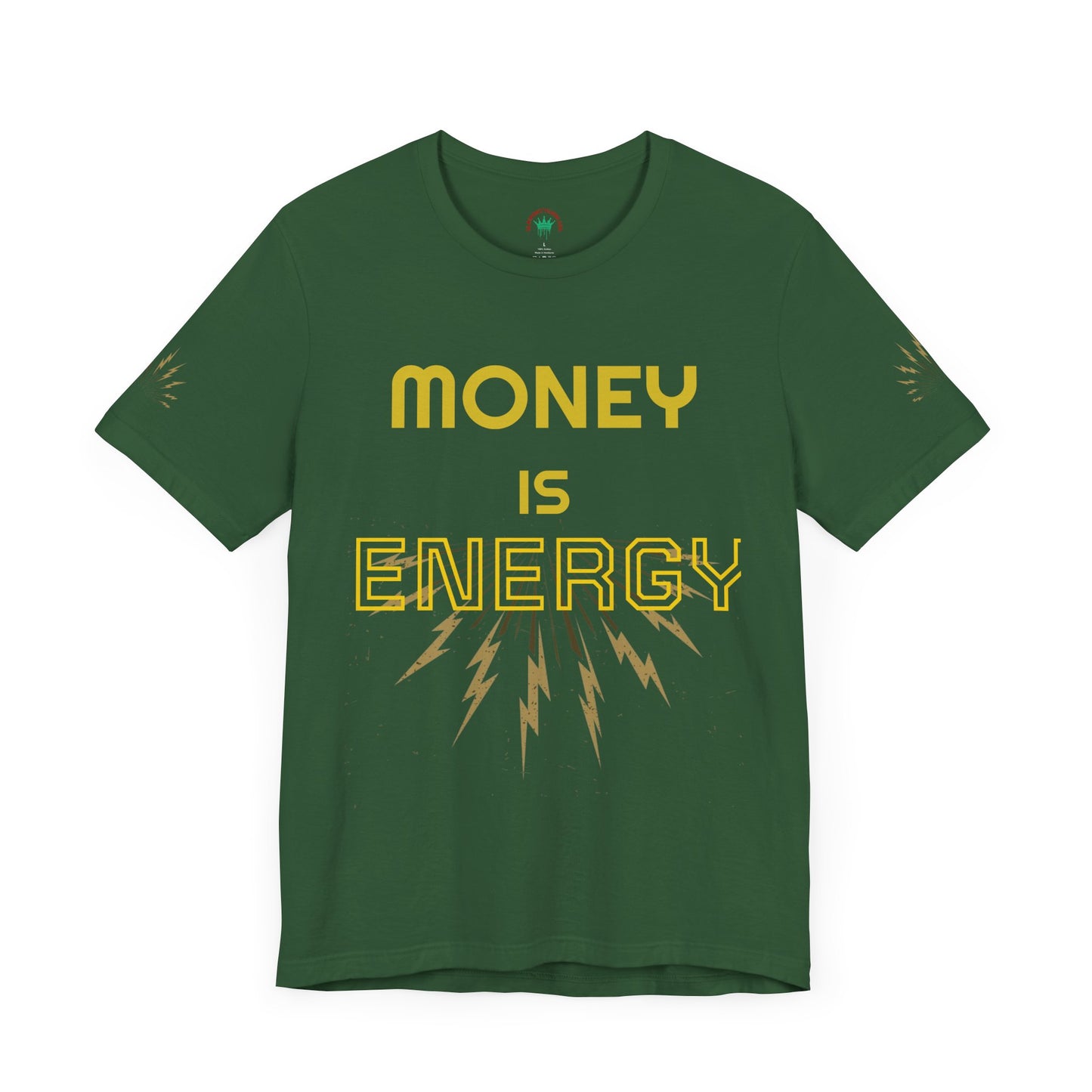 Empowering Unisex Tee - 'Money is Energy' Graphic Tee for Positive Vibes