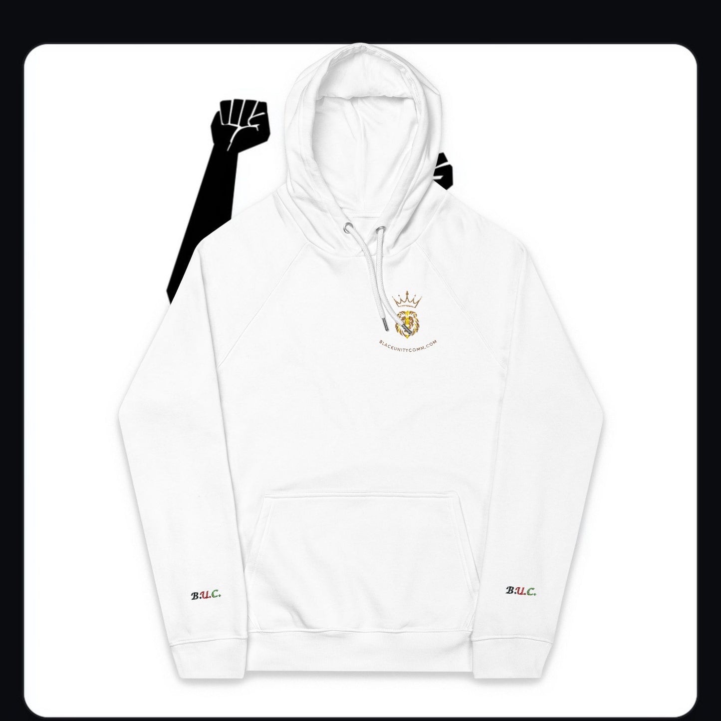 Eco-Friendly Unisex Hoodie - Empowering Design, Perfect for Activists, Casual Wear, Gifts, Sustainability Advocates