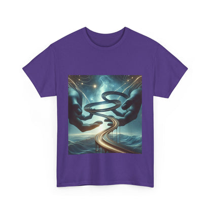 Artistic Hands Tee - Unisex Heavy Cotton T-Shirt for Creative Souls