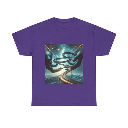 Artistic Hands Tee - Unisex Heavy Cotton T-Shirt for Creative Souls
